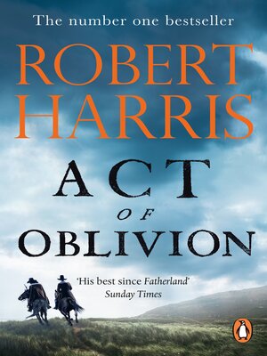 cover image of Act of Oblivion